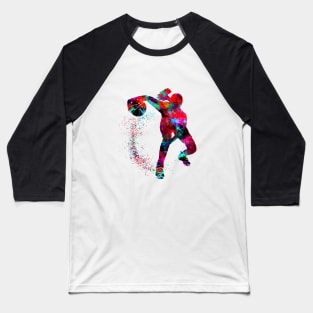 Basketball girl Baseball T-Shirt